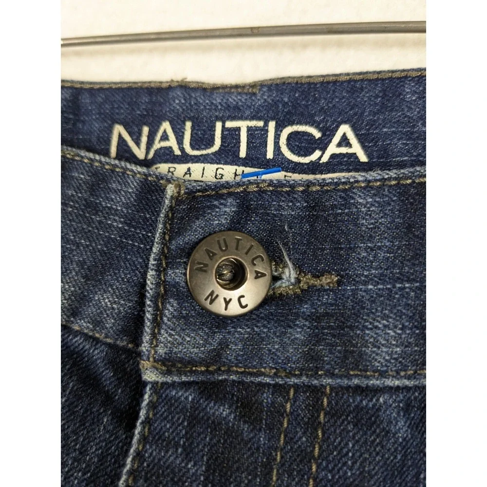 Nautica Girls Jeans Size 14‎ Straight Fit Cotton Blend Blue